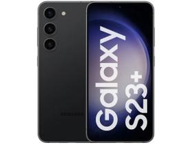 Smartphone Samsung Galaxy S23+ 512GB Preto 5G 8GB RAM 6,6” Câm. Tripla + Selfie 12MP