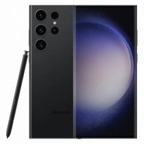 Smartphone samsung galaxy s23 ultra 1tb 5g com caneta s pen - preto, câmera quádrupla 200mp + selfie 12mp, ram 12gb, tela 6.8"