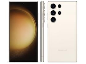 Smartphone Samsung Galaxy S23 Ultra 256GB Creme 5G 12GB RAM 6,8” Câm. Quádrupla + Selfie 12MP