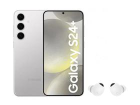 Smartphone Samsung Galaxy S24+ 256GB Cinza - 5G + Fone de Ouvido Esportivo Bluetooth Buds 2 Pro