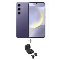 Smartphone Samsung Galaxy S24 5G Violeta, 256GB + Fone Samsung Galaxy Buds Fe Grafite