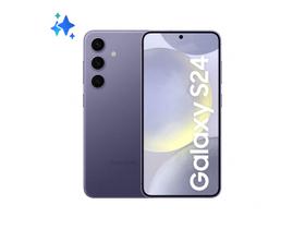 Smartphone Samsung Galaxy S24 6,2" Galaxy AI 256GB Violeta 5G 8GB RAM Câm. Tripla 50MP + Selfie 12MP Bateria 4000mAh Dual Chip