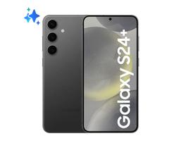Smartphone Samsung Galaxy S24+ 6,7" Galaxy AI 256GB Preto 5G 12GB RAM Câm. Tripla 50MP + Selfie 12MP Bateria 4900mAh Dual Chip