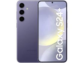 Smartphone Samsung Galaxy S24+ 6,7" Galaxy AI 256GB Violeta 5G 12GB RAM Câm. Tripla 50MP + Selfie 12MP Bateria 4900mAh Dual Chip