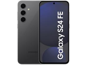 Smartphone Samsung Galaxy S24 FE 128GB Grafite 5G 8GB RAM 6,7" Câm. Tripla + Selfie 10MP