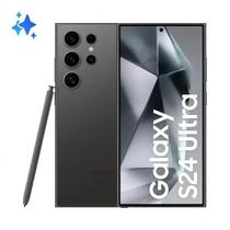 Smartphone Samsung Galaxy S24 Ultra 512GB 5G - Titânio Preto, com Caneta S Pen, Galaxy AI, Câmera Quadrupla 200MP + Selfie 12MP, RAM 12GB, Tela 6.8"