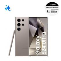 Smartphone Samsung Galaxy S24 Ultra 5G Titânio Cinza, 256GB, 12GB de RAM