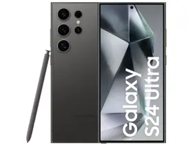 Smartphone Samsung Galaxy S24 Ultra 6,8" Galaxy AI 256GB Titânio Preto 5G 12GB RAM Câm. Quádrupla 200MP + Selfie 12MP Bateria 5000mAh Dual Chip