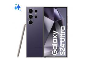 Smartphone Samsung Galaxy S24 Ultra 6,8" Galaxy AI 256GB Titânio Violeta 5G 12GB RAM Câm. Quádrupla
