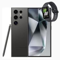 Smartphone samsung galaxy s24 ultra dual sim de 256gb 12gb ram titanium black