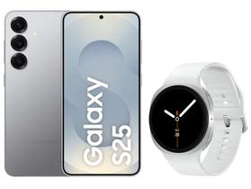 Smartphone Samsung Galaxy S25 256GB Prata Smartphone Samsung Galaxy S25 256GB Prata