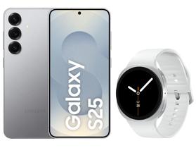 Smartphone Samsung Galaxy S25 256GB Prata Smartphone Samsung Galaxy S25 256GB Prata