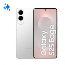 Smartphone Samsung Galaxy S25 Edge 512GB 5G - Titânio Prata, Galaxy AI, Câmera Dupla 200MP + Selfie 12MP, RAM 12GB, Tela 6.7"