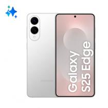 Smartphone Samsung Galaxy S25 EDGE 5G Titânio Prata, 512GB, 12GB RAM e Câmera Dupla de 200MP + 12MP