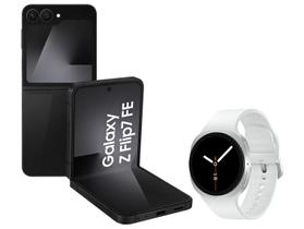 Smartphone Samsung Galaxy Z Flip7 FE 128GB Preto