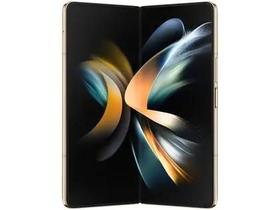 Smartphone Samsung Galaxy Z Fold4 256GB 12GB RAM 5G OctaCore Câm. Tripla Selfie Dupla Creme