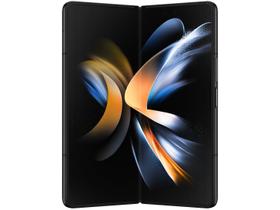Smartphone Samsung Galaxy Z Fold4 256GB Preto 5G Octa-Core 12GB RAM Câm. Tripla + Selfie Dupla