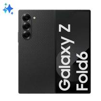 Smartphone Samsung Galaxy Z Fold6 512GB Preto 5G - Tela dobrável de 7.6" e 12GB de RAM