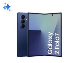 Smartphone Samsung Galaxy Z Fold7 512GB 12GB RAM Câmera Traseira até 200MP Selfie 10MP Tela 8.0" Azul Smartphone Samsung Galaxy Z Fold7 512GB 12GB RAM Câmera Traseira até 200MP Selfie 10MP Tela 8.0" Azul