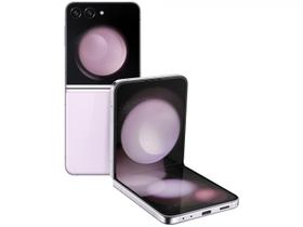 Smartphone Samsung Z Flip 5 256GB Rosa 5G Snapdragon 8GB RAM 6,7" Câm. Dupla + Selfie 10MP Dual Chip