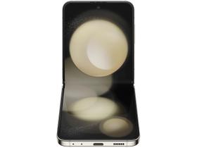 Smartphone Samsung Z Flip 5 512GB Creme 5G Snapdragon 8GB RAM 6,7" Câm. Dupla + Selfie 10MP Dual Chip