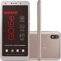 Smartphone Semp Go! 5e G05e 16GB 1GB RAM Câmera Traseira 13MP e Frontal 8MP, Tela 5.5" Preto
