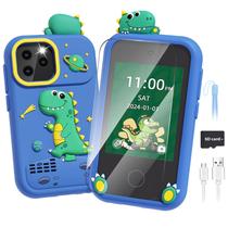 Smartphone Sueseip para crianças de 4 a 10 anos com jogos, cartão SD, azul Smartphone Sueseip para crianças de 4 a 10 anos com jogos, cartão SD, azul