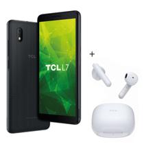 Smartphone TCL 5120K L7 Tela 5.5" HD+ 18:9 Quad Core 32GB + Fone sem Fio Bluetooth TCL S150 Branco