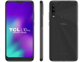 Smartphone TCL L10 Pro 128GB Cinza 4G Octa-Core - 4GB RAM Tela 6,22” Câm. Tripla + Selfie 5MP Smartphone TCL L10 Pro 128GB Cinza 4G Octa-Core - 4GB RAM Tela 6,22” Câm. Tripla + Selfie 5MP