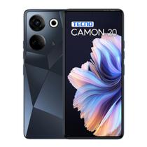 Smartphone Tecno Camon 20 Preto 256gb 8gb Tela 6,67 FHD+