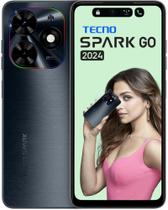 Smartphone Tecno Spark GO 2024 64gb + 3GB Ram Cor Gravity Black