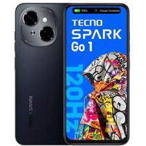 Smartphone Tecno Spark GO1 128GB 8GB RAM Dual SIM Preto