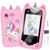 Smartphone Wuszhor Kids para meninas de 3 a 8 anos com câmera dupla de 8 GB