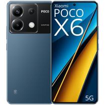 Smartphone X6 5G 256GB 16GB ram tela Amoled 120 Hz Câmera tripla 4K 64MPx Premium poderoso Snapdragon 7s Gen 2 Glass Victus Celular