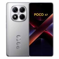 Smartphone X7 5G 256GB 8GB RAM Virtual Dual SIM Tela 6.67 NFC Prata