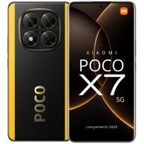 Smartphone X7 5G 512GB / 256GB Lançamento 2025 NFC tela Amoled 120 Hz Câmera tripla 4K 50MP OIS Design Premium Top de linha proteção IP68