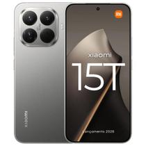 Smartphone Xiaomi 15T 5G Lançamento 2026 câmera de triplo sensor Light Fusion Leica 4K HDR10 PLUS Topo de linha Xiaomi Smartphone Xiaomi 15T 5G Lançamento 2026 câmera de triplo sensor Light Fusion Leica 4K HDR10 PLUS Topo de linha Xiaomi