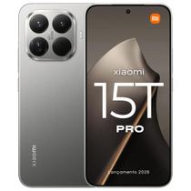 Smartphone Xiaomi 15T Pro 256GB 5G Processador Alto Desempenho Tela Alta Resolução Câmeras Avançadas Bateria Longa Duração