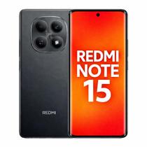 Smartphone Xiaomi Celular Redmi Note 15 128GB, 6GB RAM, Dual SIM, Tela 6,67 polegadas IPS, Câmera 50 MP, Bateria 5000 mAh, Android 14, Bluetooth, 4G