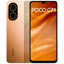 Smartphone Xiaomi Poco C71 128GB 4GB RAM Dual SIM Tela 6.88 - Dourado