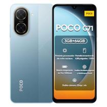 Smartphone-Xiaomi-Poco C71 3gb 64gb Dual Sim Tela 6.88" Versão Global - Azul - X i a o m i