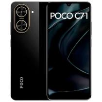 Smartphone Xiaomi Poco C71 64GB 3GB RAM Dual SIM Tela 6.88" - Preto