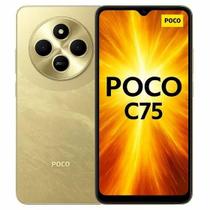 Smartphone Xiaomi POCO C75, 256GB, 8GB RAM, Android 14, Câmera 50MP com IA, Tela 6,74 polegadas HD 90Hz, Bateria 5000mAh, Dual SIM, DOURADO Smartphone Xiaomi POCO C75, 256GB, 8GB RAM, Android 14, Câmera 50MP com IA, Tela 6,74 polegadas HD 90Hz, Bateria 5000mAh, Dual SIM, DOURADO