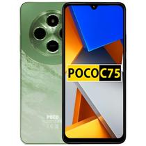 Smartphone Xiaomi Poco C75 256GB 8GB RAM Dual SIM Tela 6.88" - Verde Smartphone Xiaomi Poco C75 256GB 8GB RAM Dual SIM Tela 6.88" - Verde