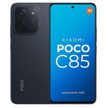 Smartphone Xiaomi POCO C85, 256GB, 8GB RAM, Tela 6,9 LCD 120Hz, Câmera 50MP, Android 15, Bateria 6000mAh, Dual SIM