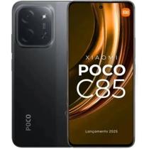 Smartphone Xiaomi Poco C85 4G 8GB RAM 256GB Preto Tela 6,9" 120Hz Câmera 50MP NFC Smartphone Xiaomi Poco C85 4G 8GB RAM 256GB Preto Tela 6,9" 120Hz Câmera 50MP NFC