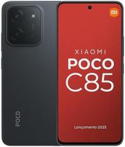Smartphone Xiaomi POCO C85 4G Preto 8GB RAM 256GB Memória Interna Smartphone Xiaomi POCO C85 4G Preto 8GB RAM 256GB Memória Interna