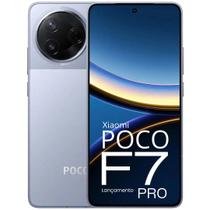 Smartphone Xiaomi POCO F7 PRO 5G 256GB 16GB RAM NFC Snapdragon AMOLED QHD 120Hz Câmera 50MP OIS celular Lançamento 2025