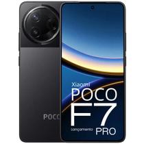 Smartphone Xiaomi POCO F7 PRO 5G 256GB 16GB RAM NFC Snapdragon AMOLED QHD 120Hz Câmera 50MP OIS celular Lançamento 2025