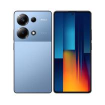 Smartphone Xiaomi POCO M6 Pro 4G 256GB, 8GB RAM, Dual Chip, Câmera 64MP, Tela AMOLED 6.67, NFC, Azul